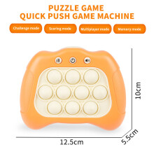 Pop Light Fidget Game Quick Push Bubble Game Griffspielzeug für Jungen und Mädchen Anti-Stress-Spielzeug