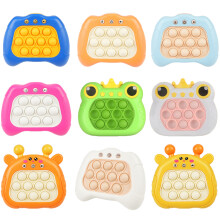 Pop Light Fidget Game Quick Push Bubble Game Griffspielzeug für Jungen und Mädchen Anti-Stress-Spielzeug