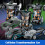Ein-Klick-Transformationsroboter mit Auto-Morph Verschwinden, Zurückziehen des Autos Interaktionsmodell 3