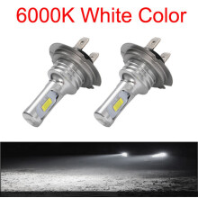 (H27/881-CSP 6000k)2 Stück H7 Led H4 Canbus CSP Chips Autoscheinwerferlampen H1 H11 H8 HB3 9005 HB4