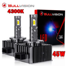 (4300K CANBUS)D3S LED-Scheinwerfer HID D1S D2S D4S D5S D8S D1R D2R D3R Turbo LED 35000LM Doppelseitig