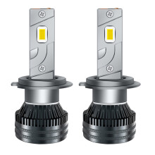 (Canbus 6000K-V18)LED H7 Strålkastare Canbus 25000LM 110W Mini Car LED Taklampa Trådlös Bilar Turboauto