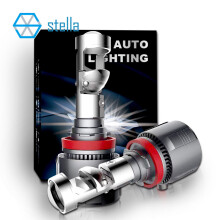 (H7-LHD) 2x H7 H11 LHD/RHD LED-Scheinwerfer Mini-Objektivprojektor 9005/9006 Auto-Abblendlicht STG Canbus-Glühbirne