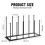 6 Pair  Shoe Rack Walking Boot Rack Stand Storage Holder 2