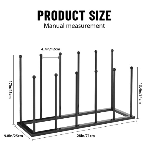 6 Pair  Shoe Rack Walking Boot Rack Stand Storage Holder 1