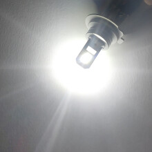 (6500K Weiß) OXILAM 2 Stück H7 LED 360 Scheinwerfer BMW E46 E90 E60 F30 E84 320i E87 F20 E39 F10 LED