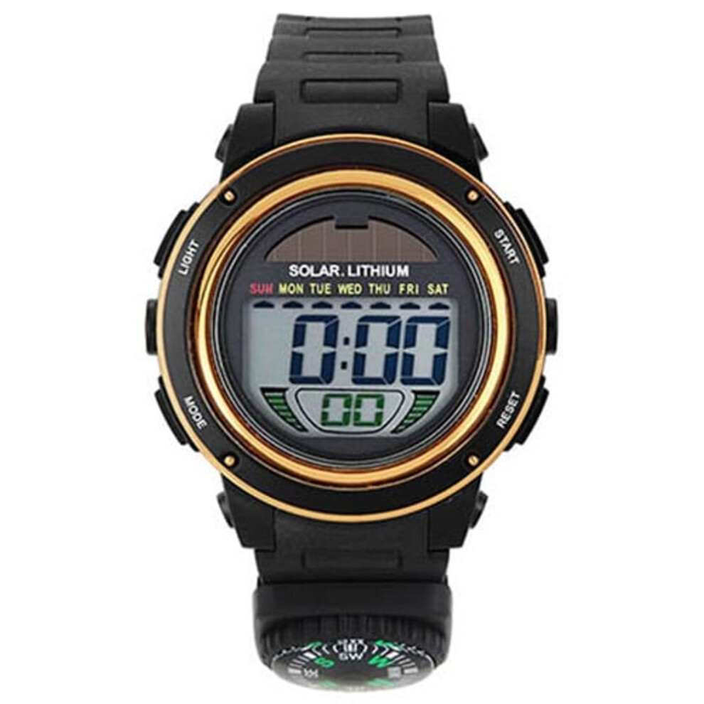 J-AXIS ACY19-BKPG (CYBEAT Solar Combination Type Digital Watch Compass Sun Flame) Watch
