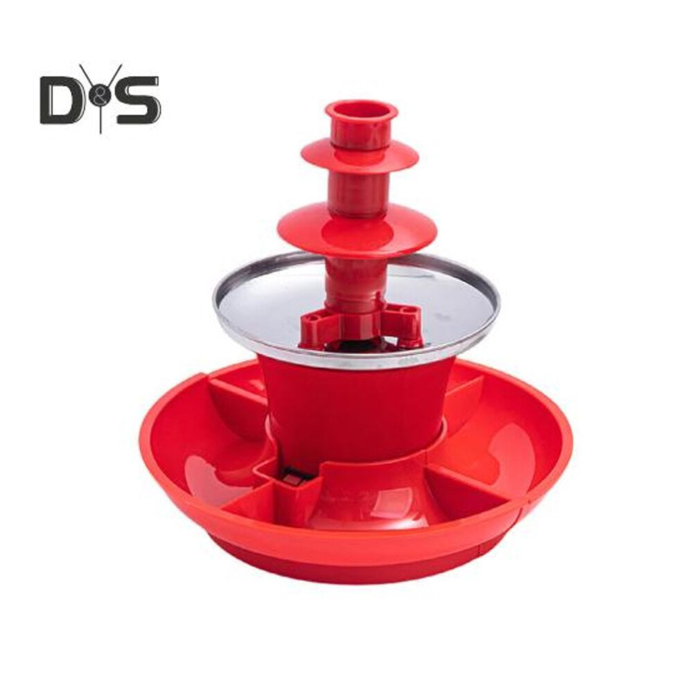 90w Chocolate Fountain Melter Food Grade Bpa Free Easy To Clean 3 Tiers Design Electric Chocolate Fountain Machine Kitchen Tool