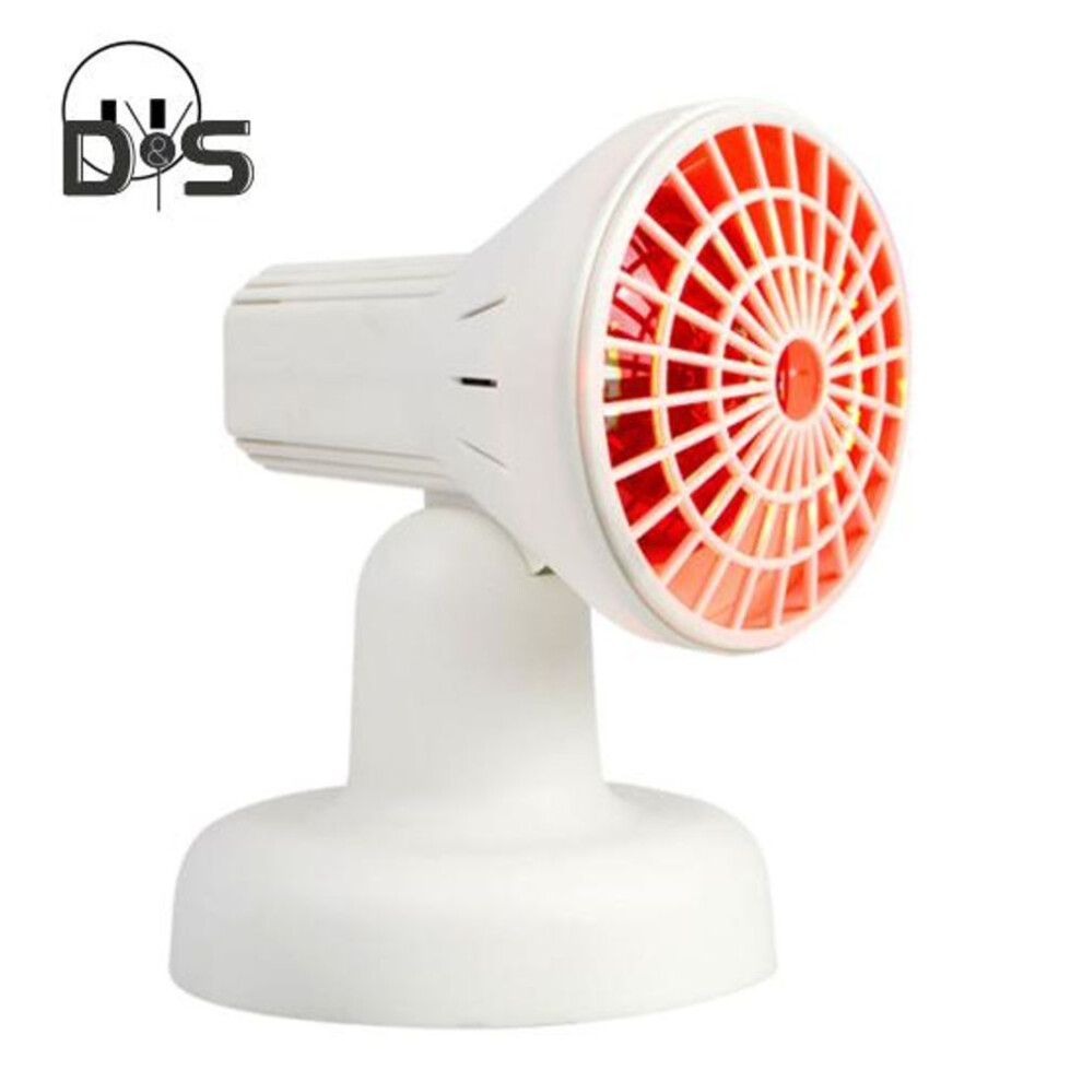 Red Light Therapy Lamp for Body Pain Skin US Plug Infrared Phototherapy Adjustable Angle Boosts Blood Circulation Relieves Muscle Soreness Red