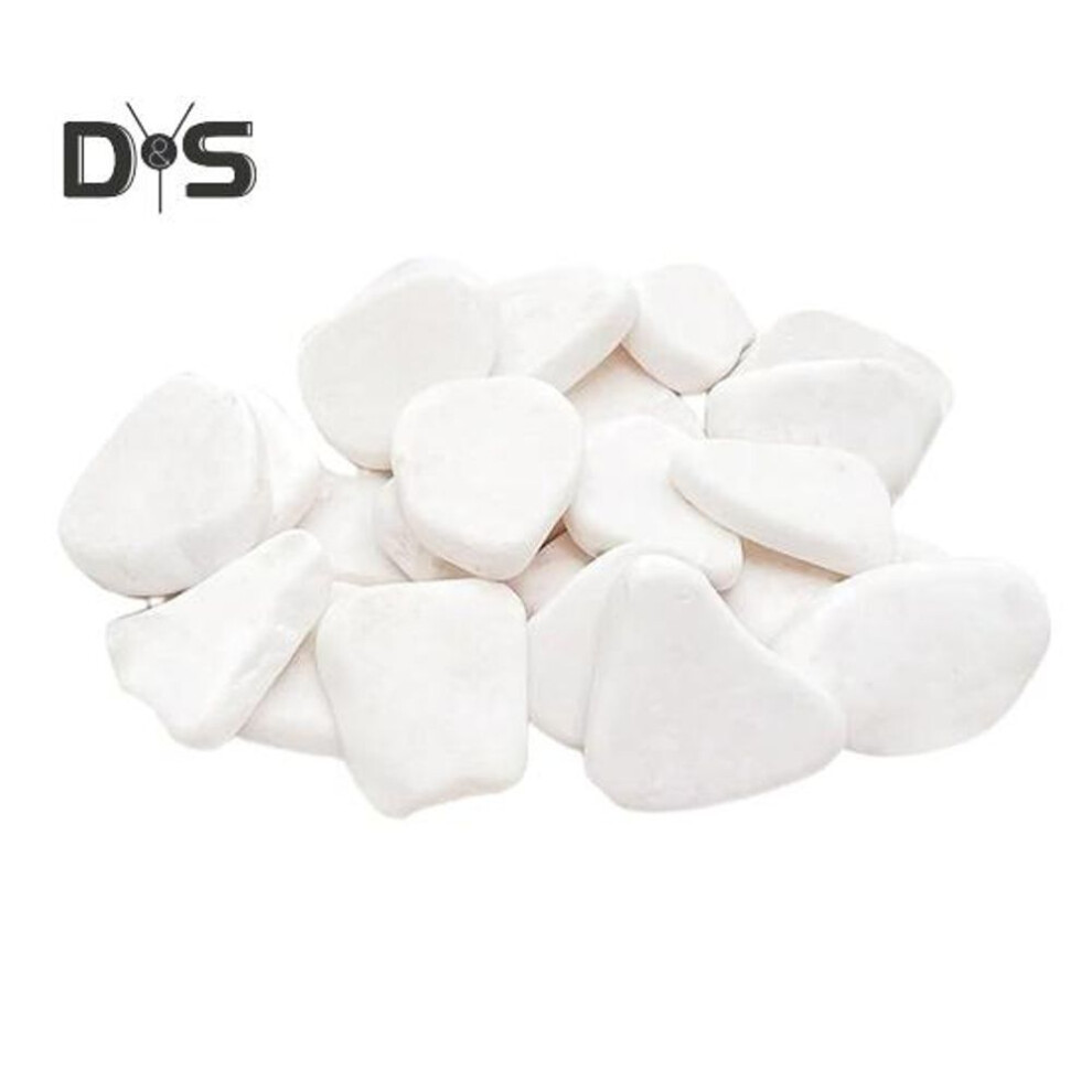 12 Pcs White Painting Rocks 2" to 3" Irregular Shape Rocks Bulk Smooth Flat Stones for Rock Painting Arts And DIY Crafts Supplies