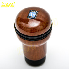(echtes Holz) NARDI EVOLUTION Echtholz-Schaltknauf Mahagoni-Schaltknauf Manuelles Autozubehör