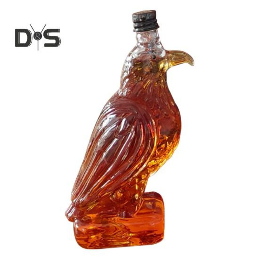 Eagle Whiskey Decanter Bottle 280ml Animal Shaped Whiskey Decanter Whiskey Storage Container Fun Bar Decor Gift for Whiskey Lovers Dad