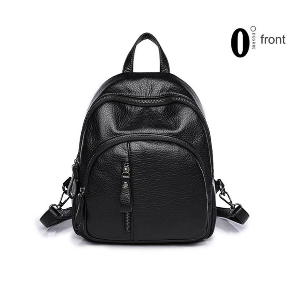Anti-theft Soft Pu Leather Backpack Women Vintage Shoulder Bag Ladies Mini Travel Backpack School Bags Girls