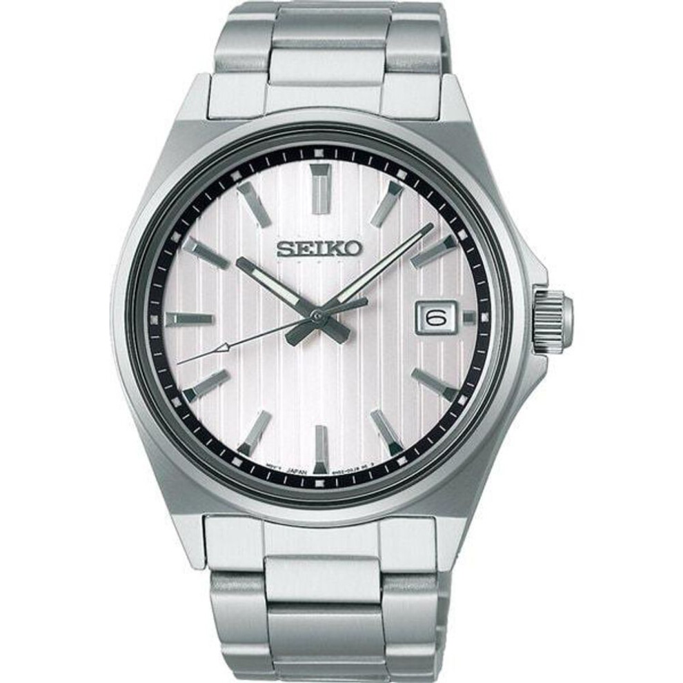 Seiko Men's Sbth001 (seiko Selection S Series Quartz Metal Band Men's) Round Watch Silver Stainless