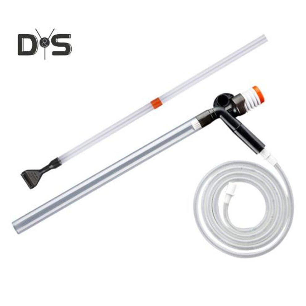 Aquarium Gravel Cleaner Fish Tank Vacuum Gravel Cleaner Kit With Air Pressure Button Siphon Aquarium Water Changer For Water Changing Sand Washing