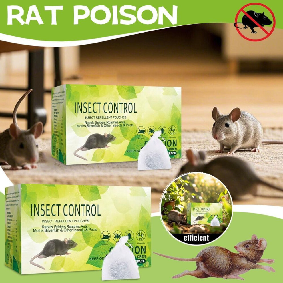12 Pack Peppermint Oil For Mice Rats Squirrel Indoor & Outdoor Use  Natural Rat Mouse Deterrent Family & Pet Safe