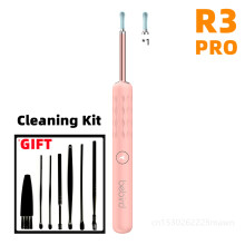 (R3 Pink) X3 R3 R1 Ear Cleaning Minifit Earrings Wax Removal Tool IP67 Waterproof 3M Precision Camera
