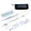 (green 2m) In Ear Cleaning Endoscope USB Visual Ear Spoon 5.5mm 0.3MP Mini Camera Android PC Ear pick 2