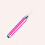 (Pink Short Type) Medical Pocket Home Pen Light Flashlight LED Flashlight Ophthalmoscope 1