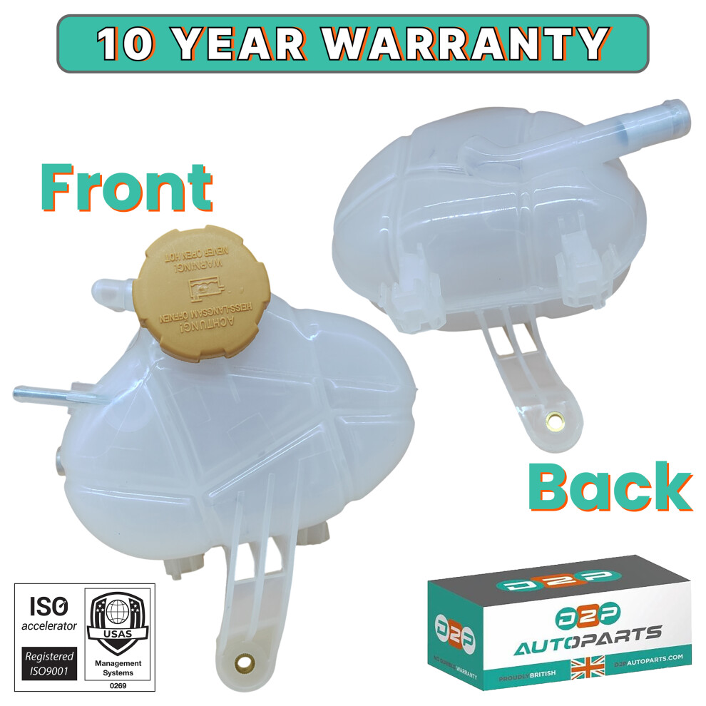 D2p Radiator Coolant Expansion Tank For Vauxhall/Opel Combo Corsa Corsaan Mk2, Mk3