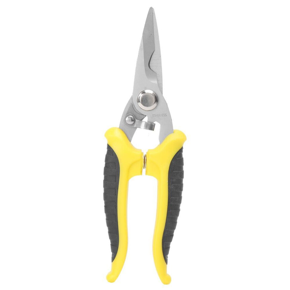Electrician Scissors Stainless Steel Heavy Duty Multipurpose Wire Cutter with Ergonomic Handle7in
