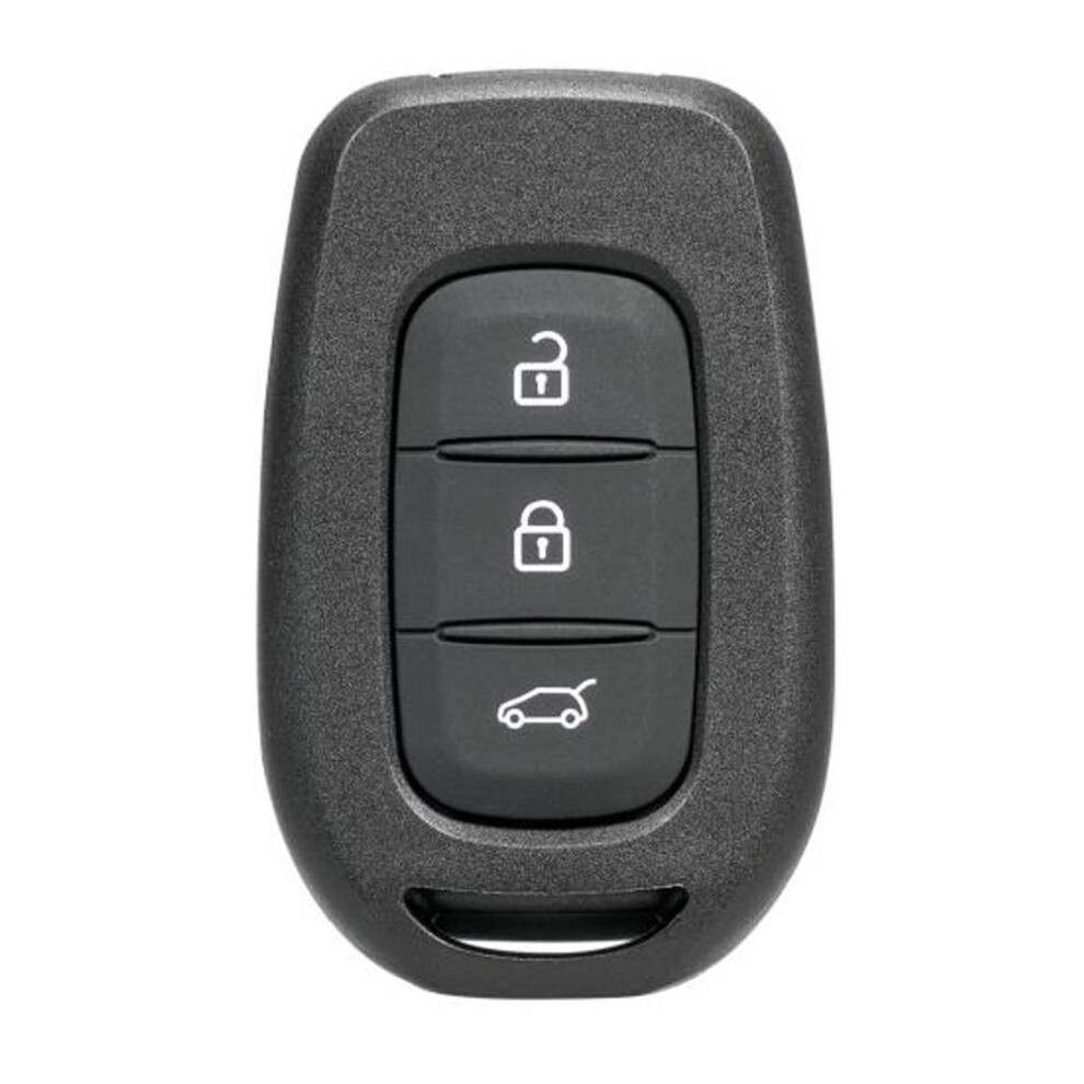 C133 Key Fob Shell High Reliability Perfect Fitment Black Car 3 Buttons Remote Key Fob Case For Renault 2016