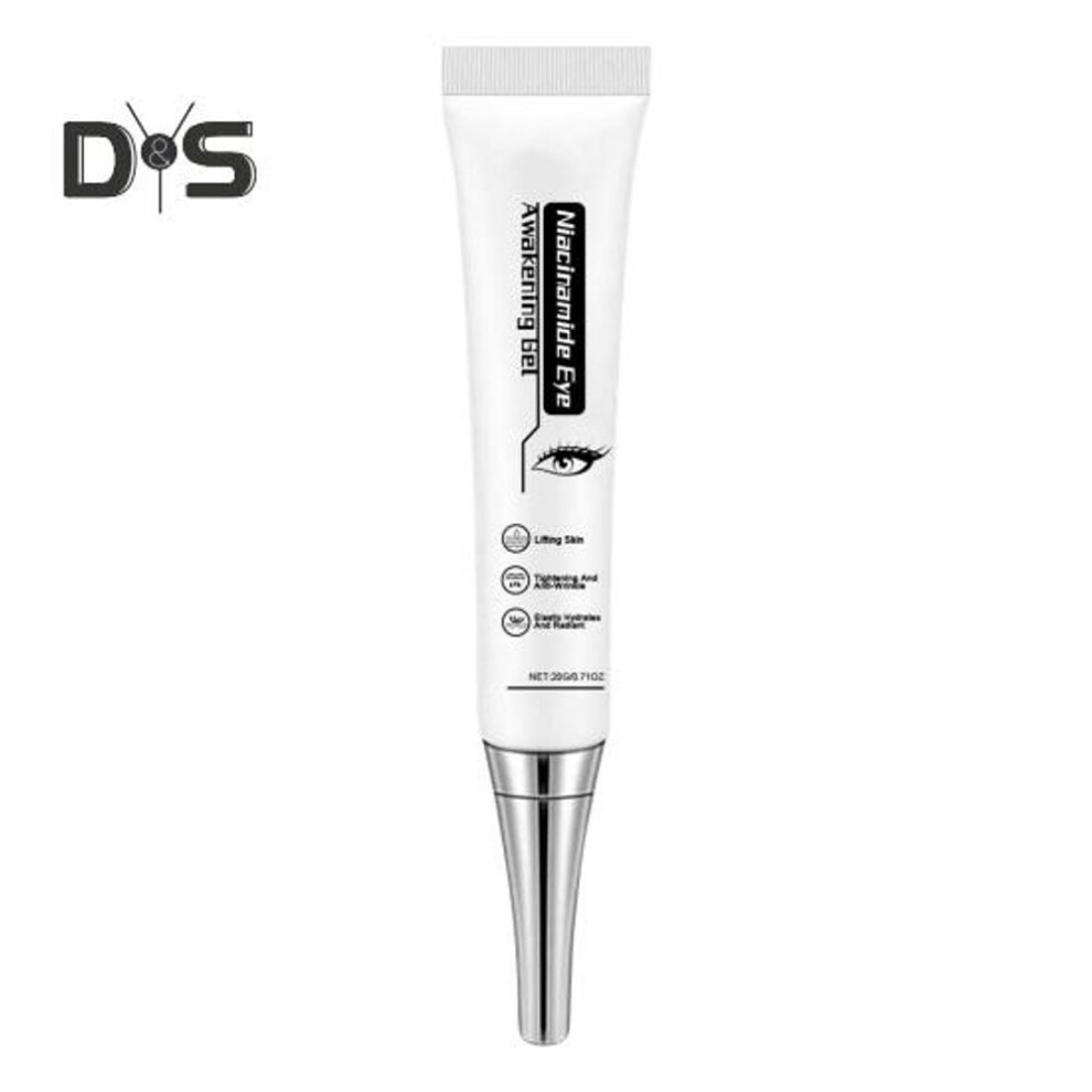 Niacinamide Eye Cream Gel Fades Fine Lines Dark Circles Wrinkle Repair Eye Serum Hydrates Firms Skin Arbutin Glutathione Anti-aging Eye Cream