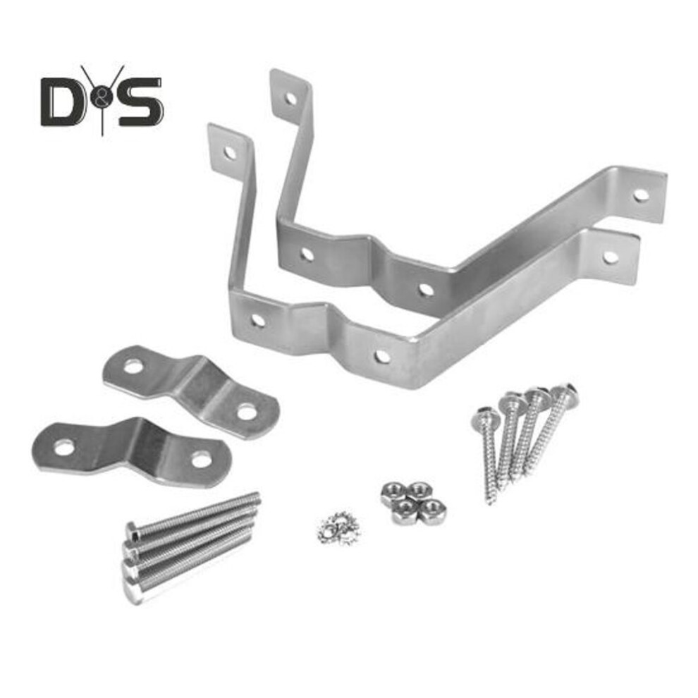 Windproof Antenna Mounting Bracket Strong Load-bearing Easy Installation Universal Heavy Duty Tv Antennas Pole Bracket Kit