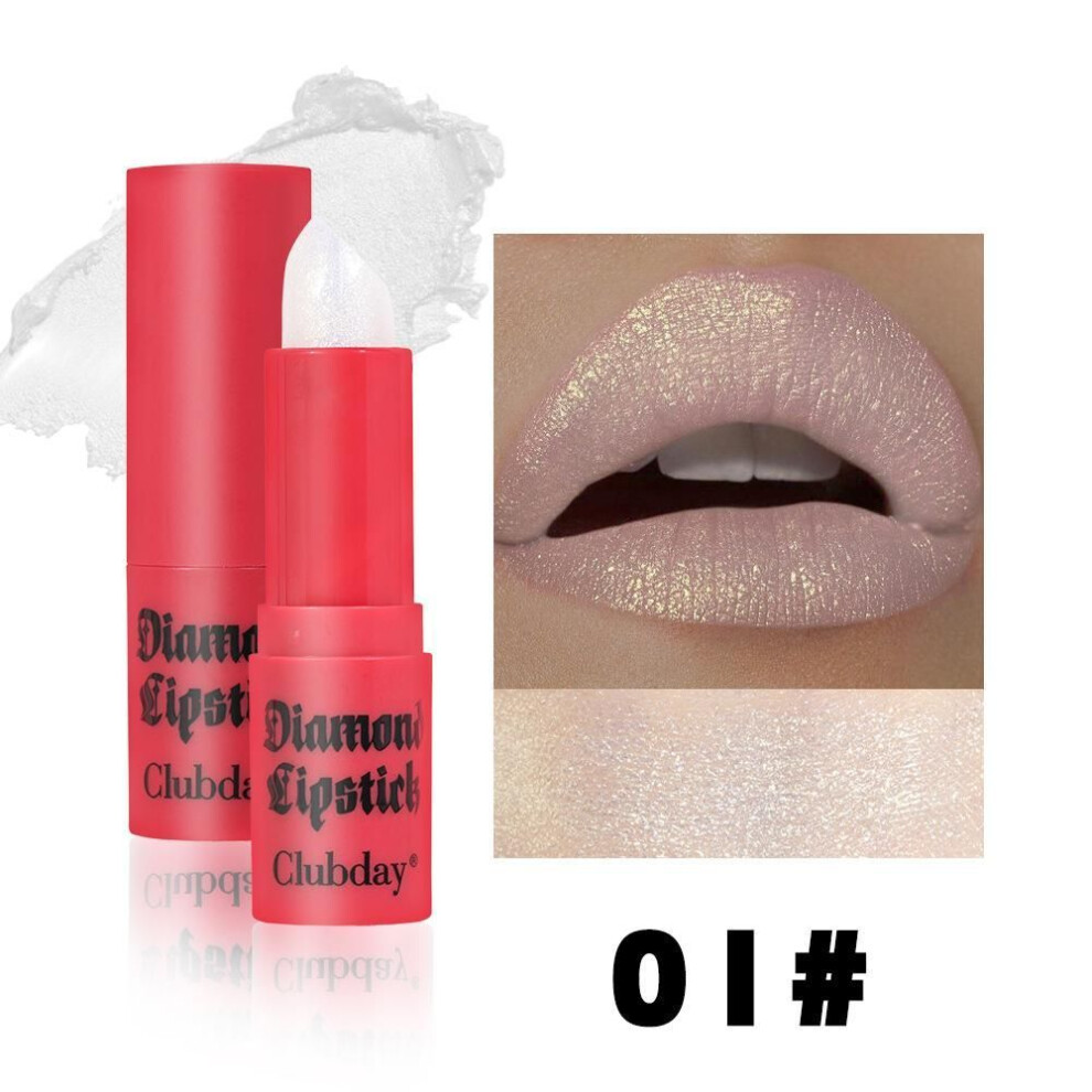 Black velvet lip gloss lipstick Non-fading non-stick cup pearl diamond lipstick multi-color