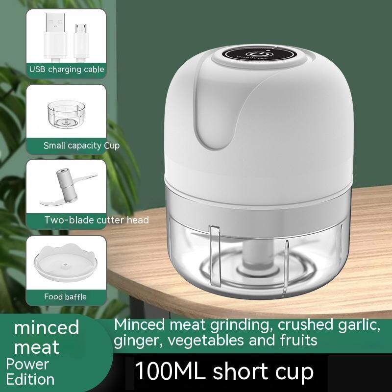 Tritatutto Elettrico Per Aglio E Uova - Cordless 20W | Multifunzione Per Cucina