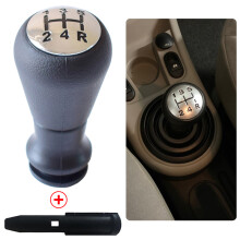 (Argento) Pomello selettore marce Pattino protettivo Citroen Saxo/Xsara/Xantia/ C2/C3 Pluriel/C3 Picasso/C4/C4
