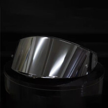 (Silber) K6 Helmvisier Motorrad Integralhelm Visierlinse Dark Vision Visierhülle für AGV K6