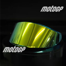 (Golden) K6 Helmvisier Motorrad Integralhelm Visierlinse Dark Vision Visierhülle für AGV k6