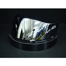 (Silber) Helmvisier SHOEI GT Air Neotec CNS1 TC5 TC9 GT Air Helmschutz UV-Schutz Casco Face Visera