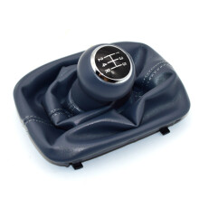 (Blau) Auto-Stil 5-Gang-Schaltknauf-Abdeckungssatz für AUDI A6 C5 1997-2001 A4 B5