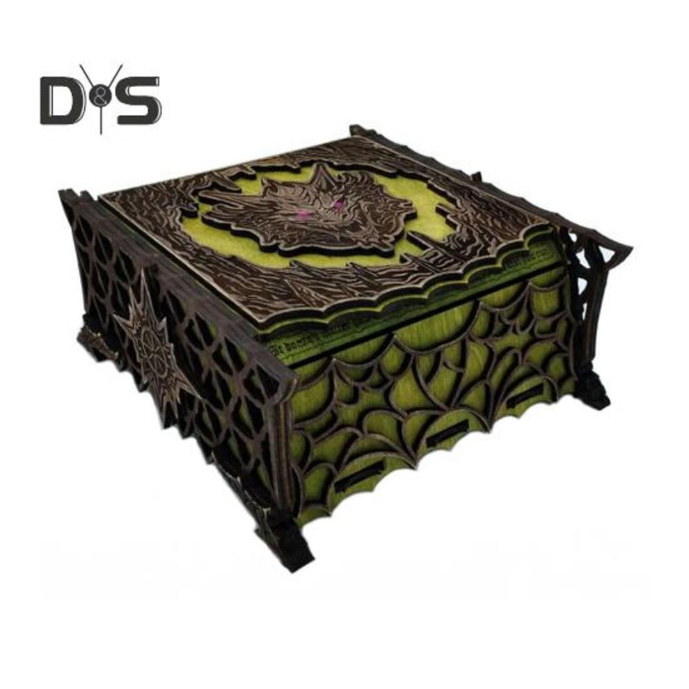 Dragon Pattern Wooden Box Jewelry Storage Organizer Vintage Collectible Storage Box for Home Decor Friends Gift