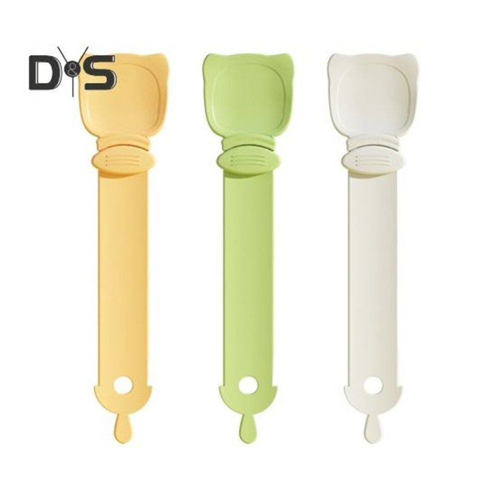 3Pcs Cat Food Spoon for Wet Food Cat Strip Spoon Squeeze Up Liquid Snack Food Feeding Tool Pet Food Can Supplies