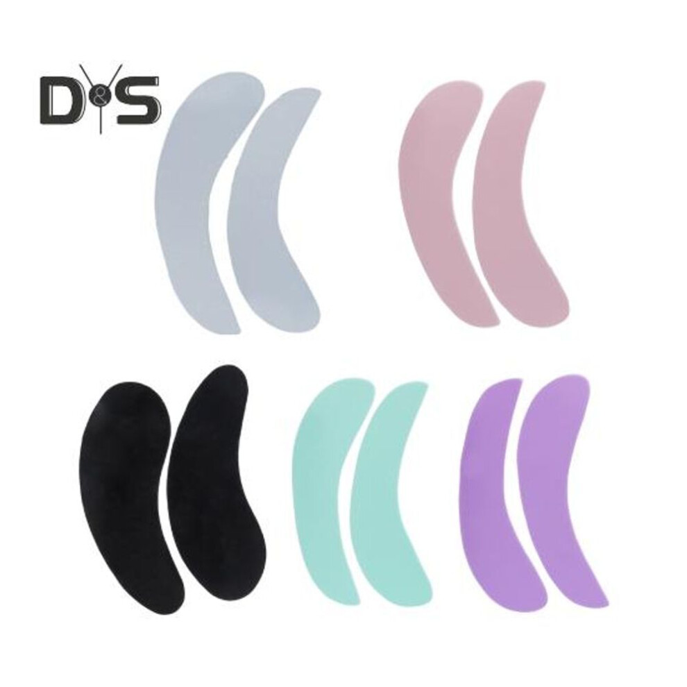 5 Pairs Silicone Under Eye Pads Washable & Reusable Eye Lifting Patches Reduce Fine Lines & Wrinkles Eye Patches For Home Eye Spa Anti-aging S