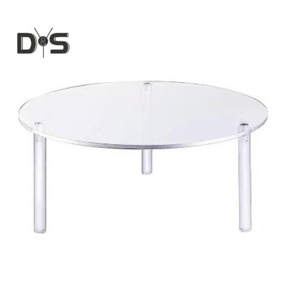 Acrylic Cake Display Stand Strong Load-bearing High Stability Transparent Design Easy Assembly Drink Dispenser Stand Acrylic Holder
