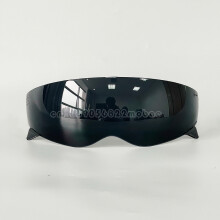 (Schwarz) Motorradhelm-Objektivvisier für Scorpion EXO Combat/Cover-X Retro-Helmobjektiv