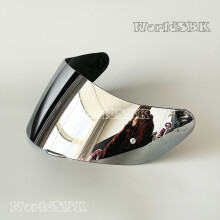 (Silber) Helmvisier für AGV K1 K3SV K5 Motorradhelm Brille Motorradhelm Farbwechsel