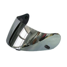 (Galvanisiertes Silber) Motorradhelmvisier für HJC CL-16 CL-17 CS-15 UV-geschützter staubdichter Helm