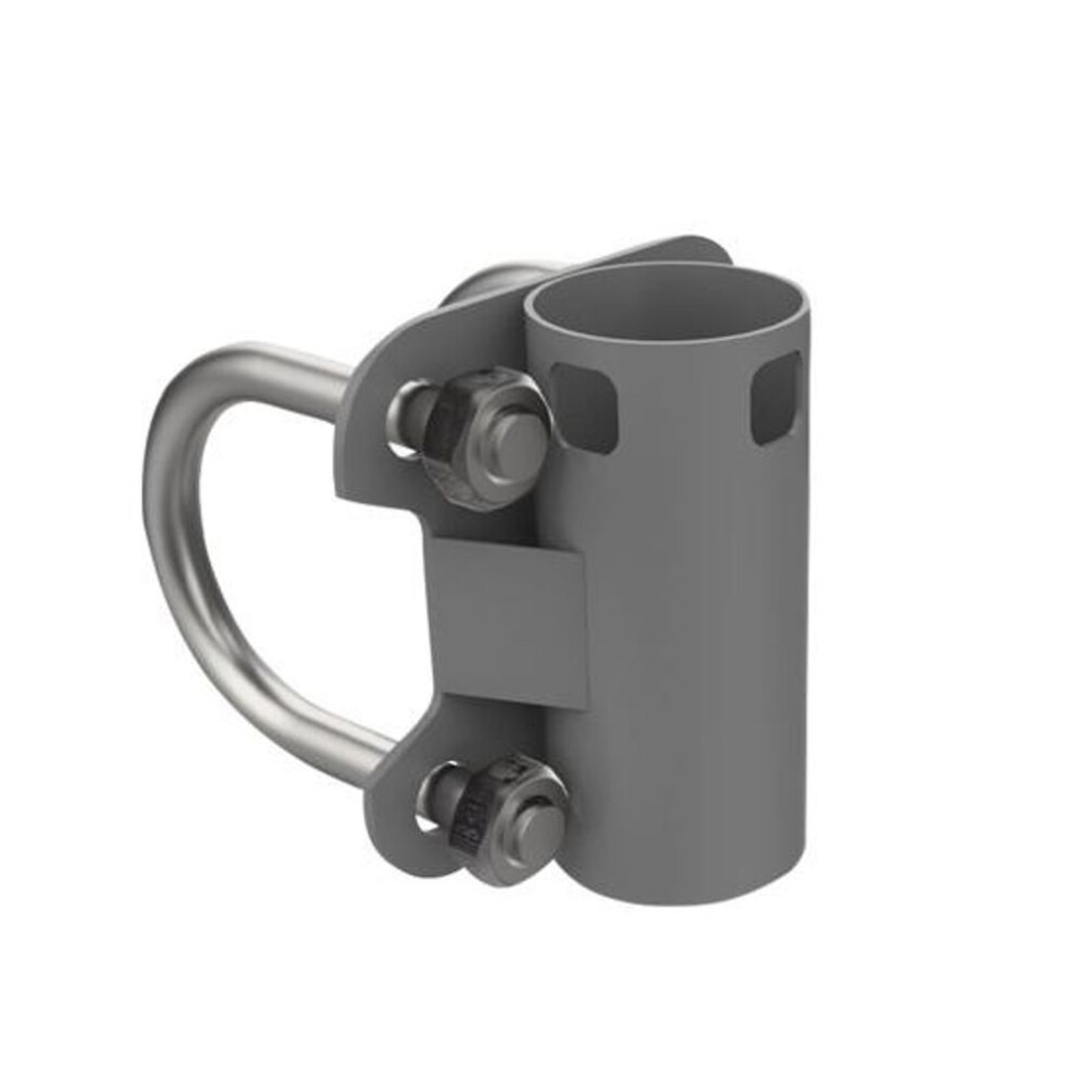 Antenna Mast Pipe Holder Adjustable U-shape Starlink Bracket Adapter Rustproof Strong Load Capacity Starlink Bowl Mounting Bracket