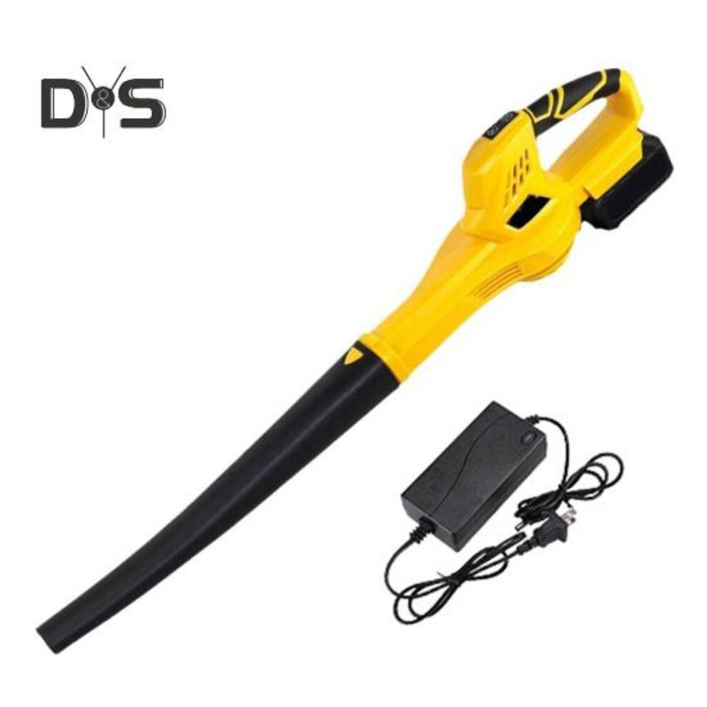 Cordless Electric Leaf Blower Powerful Motor High Speed Lightweight Ergonomic Handheld Small Leaf Cleaner Yard Cleaning Equipment