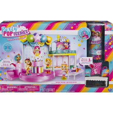 Party Popteenies Poptastic Party-Spielset mit Konfetti, exklusive Mini-Sammelpuppe und Zubehr fr Kinder ab 4 Jahren, Standard