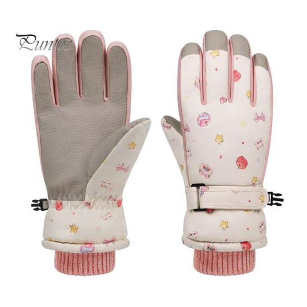 Winter Thermal Gloves for Men Women Waterproof Windproof Warm Gloves Cold Weather Mittens for Skiing Running Cycling Hiking