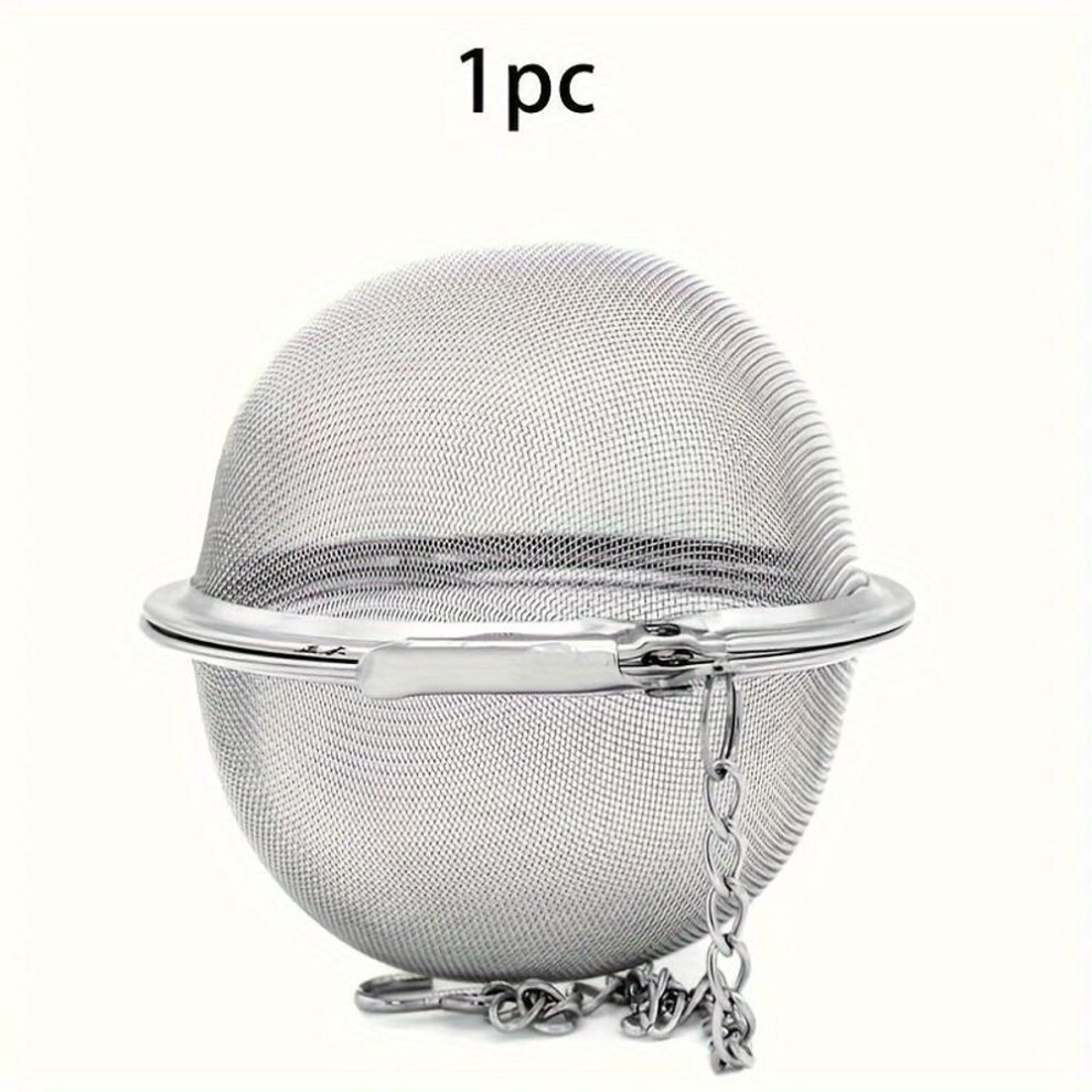 304 Stainless Steel Seasoning Ball Bag For Household Tea Brewing, Filter Screen, Large Seasoning, Fragrant Marinade, Stewed Meat, Seasoning Ball Box