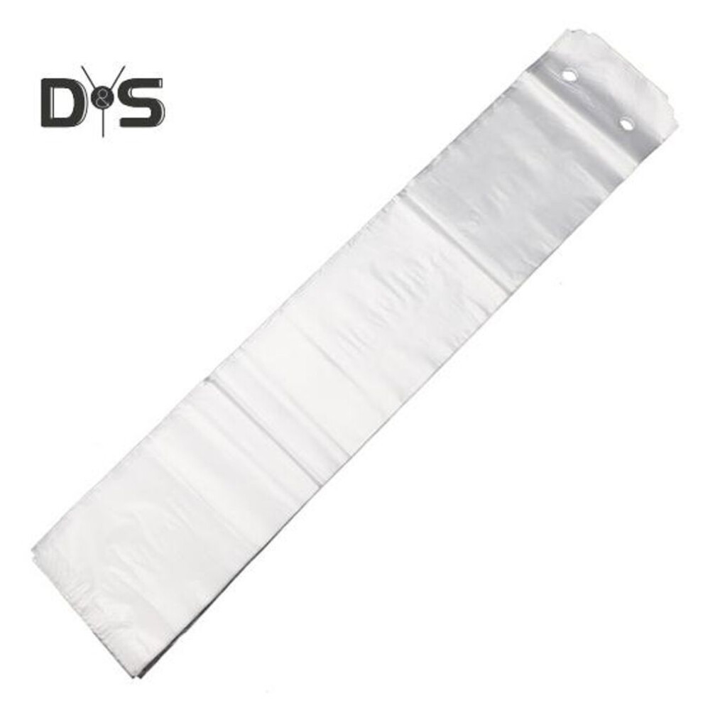 100pcs Disposable Umbrella Bags Clear Wet Rain Plastic Holder Waterproof Cover Sleeve Convenient Hanging Holes Umbrella Bag Dispenser For Various