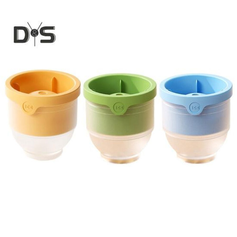 3Pcs Ice Hockey Mold Large Ice Sphere Trays Easy Release Ice Cube Maker for Whiskey Cocktails Coffee Fruit Flavors