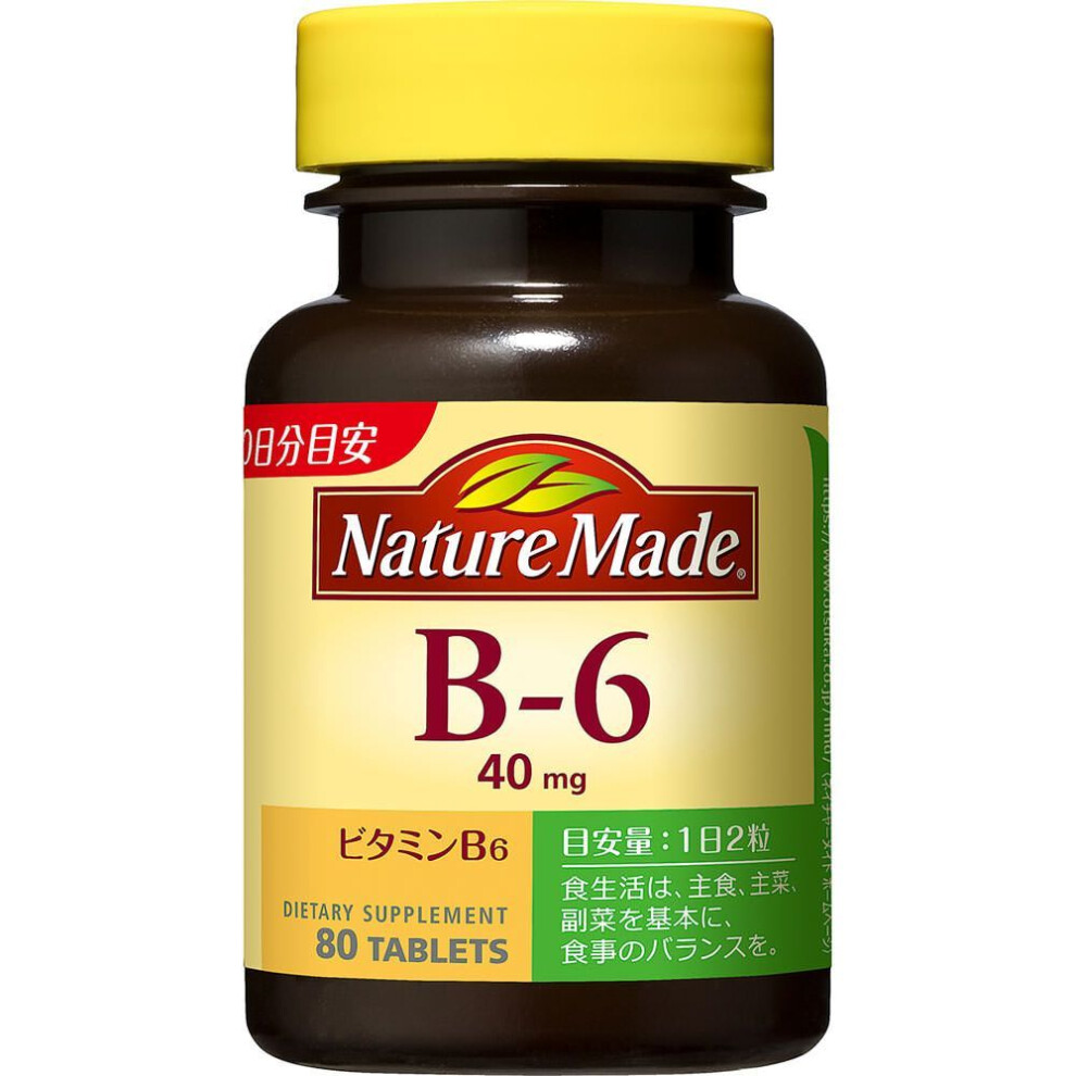 Otsuka Nature Made B-6 80 tablets Vitamin B1 main preparation Vitamins Vitamin B1 main preparation